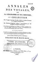 Télécharger le livre libro Annales Des Voyages, De La Géographie, De L'histoire Et De L'archéologie